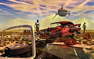Old Fashion: Androids and probes examine the remains of the past