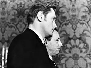 Koren: Androsch and Koren at the handing over ceremony
