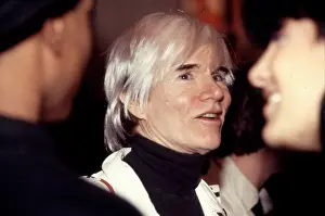 Kpg2: Andy Warhol at the opening of the show of ?
