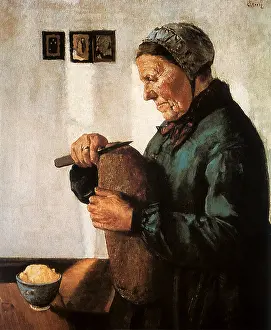 Wrinkled: Ane Gaihede Cuts Bread