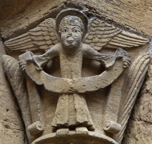 Fides: Angel, Abbatiale Sainte-Foy, Conques, Midi-Pyrenees, France