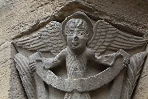 Fides: Angel, Abbatiale Sainte-Foy, Conques, Midi-Pyrenees, France