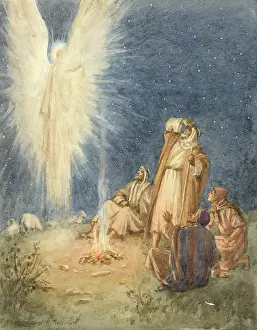 Nativity: The Angel appearing to the Shepherds