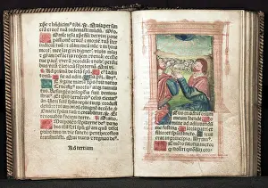 Heures: The Angel appears to the Shepherds Book of Hours