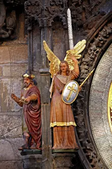 Orloj: Angel on the Astronomical Clock in Prague