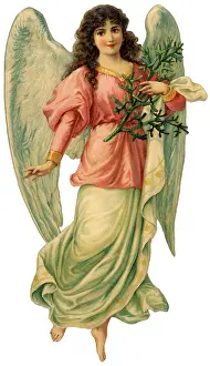 Inspirational: Angel with Branch