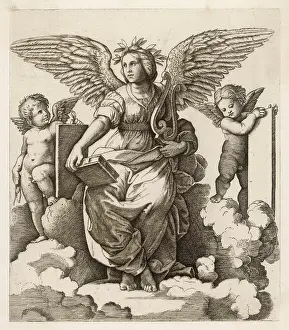 Cherubim: ANGEL WITH CHERUBS