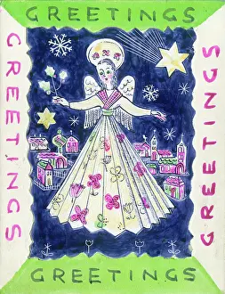 Mahler: Angel with city in the background