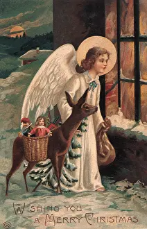 Peering: Angel and Deer