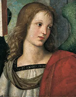 Brescia: Angel (detail), by Raphael
