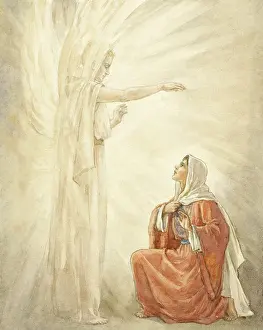 Vigin: The Angel giving message to Mary