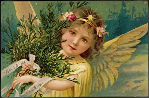 Armful: Angel with Greenery