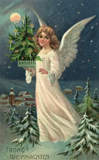 Pines: Angel Holding Tree