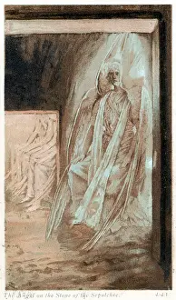 Countenance: Angel of the Lord on the stone of the sepulchre