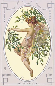 Clad: Angel and Mistletoe