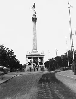 Hoisted: Angel of Peace in Munich