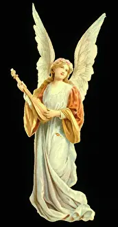 Lute: Angel playing a lute