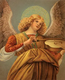 Dotted: Angel Plays Violin