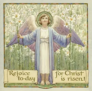 Risen: An angel proclaims that Christ has risen
