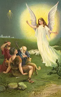 Inspirational: Angel and Shepherd Trio