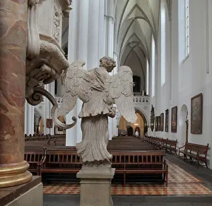 Marienkirche: Angel statue, Marienkirche, Berlin, Germany