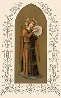 Tambourine: Angel With Tambourine