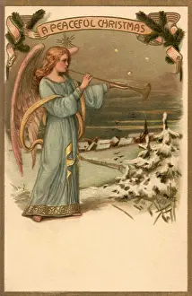 Inspirational: Angel with Trumpet