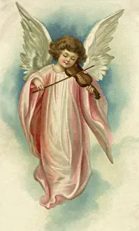 Clapsaddle: Angel Violinist