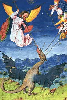 Satan: Angels Attacking Wyvern