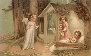 Admiring: Angels, Christ, Forest