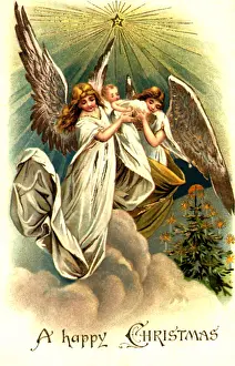 Guiding: Angels Elevating Child