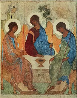 Nevers: Angels fresco, Nevers Cathedral