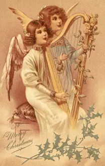 Intertwined: Angels with Harp, Singing