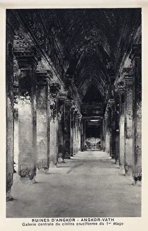 Columned: Angkor Wat - Cambodia - Central Gallery