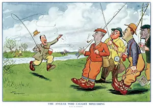 Minnow: The Angler Who Caught Something by H. M. Bateman