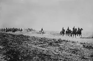 Lcgr1702: Anglo-Indian cavalry in the desert on the Tigris