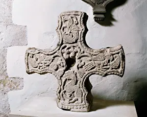 Cropthorne: Anglo-Saxon Cross head AA