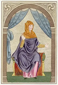 Veils: ANGLO-SAXON LADY OF C11
