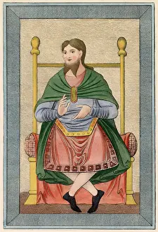 Fastened: ANGLO-SAXON MAN OF C8TH