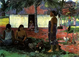Gauguin: Why are you Angry? by Gauguin