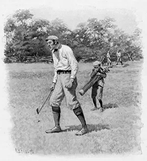 Fours: ANGRY GOLFER 1897