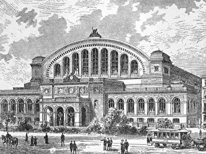 Anhalter: The Anhalter Bahnhof in Berlin, 19th century