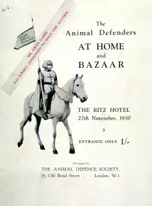 Ritz: ANIMAL DEFENCE SOCIETY