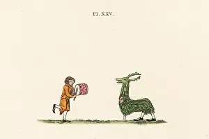 Imitator: Animal imitator, 14th century