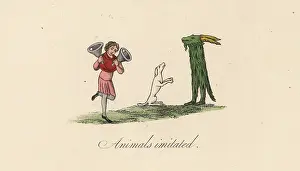 Imitator: Animal imitator, 14th century