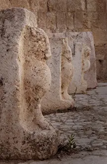Macellum: Animal sculpture, Jerash, Jordan
