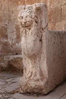 Macellum: Animal sculpture, Jerash, Jordan