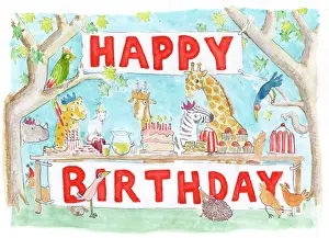 Sandwiches: Animals Birthday Party