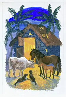 Caley: Animals outside the Holy Stable