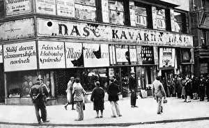 Demolish: Animosity against Sudeten Germans in Prague, around 1928